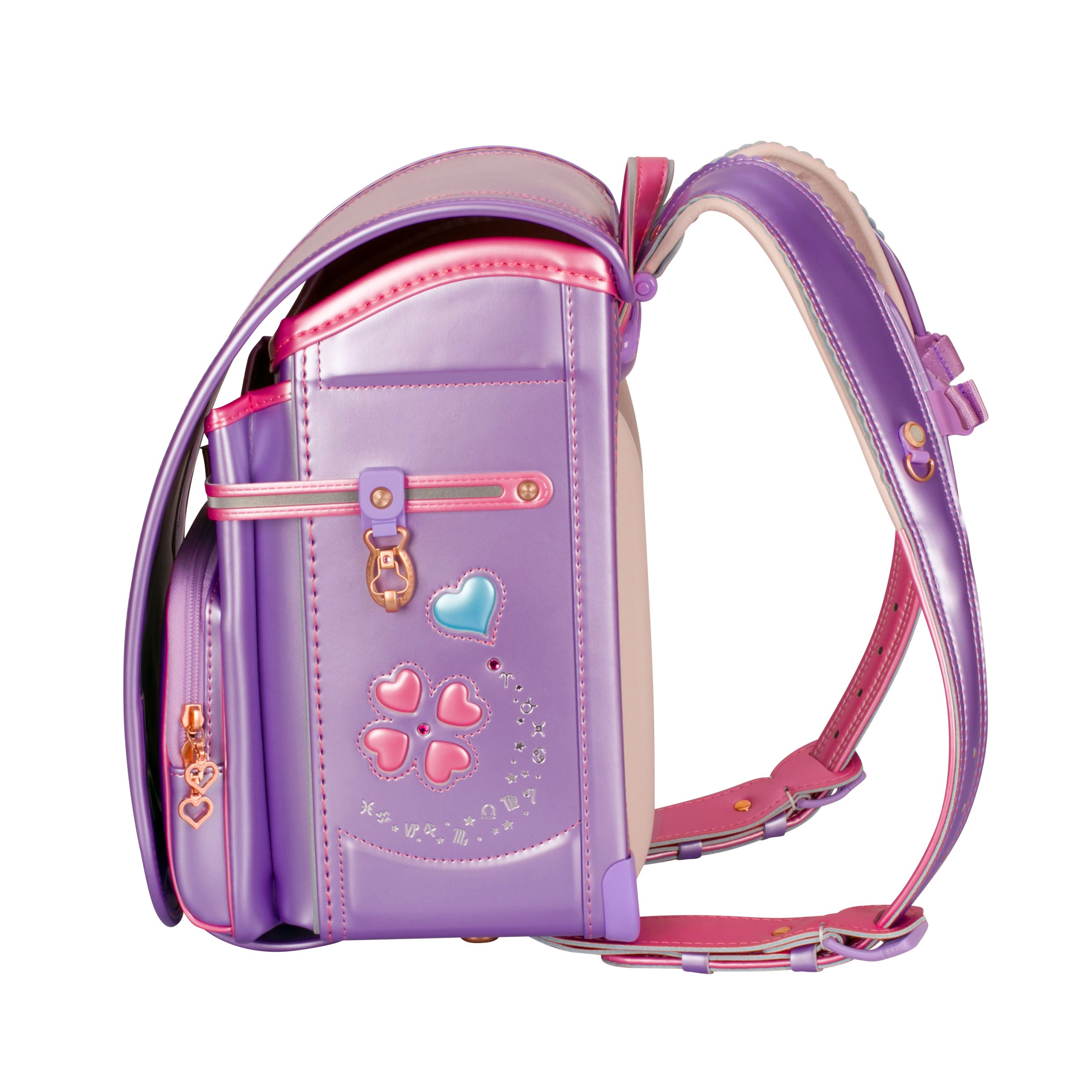 パールラベンダー×パールピーチ