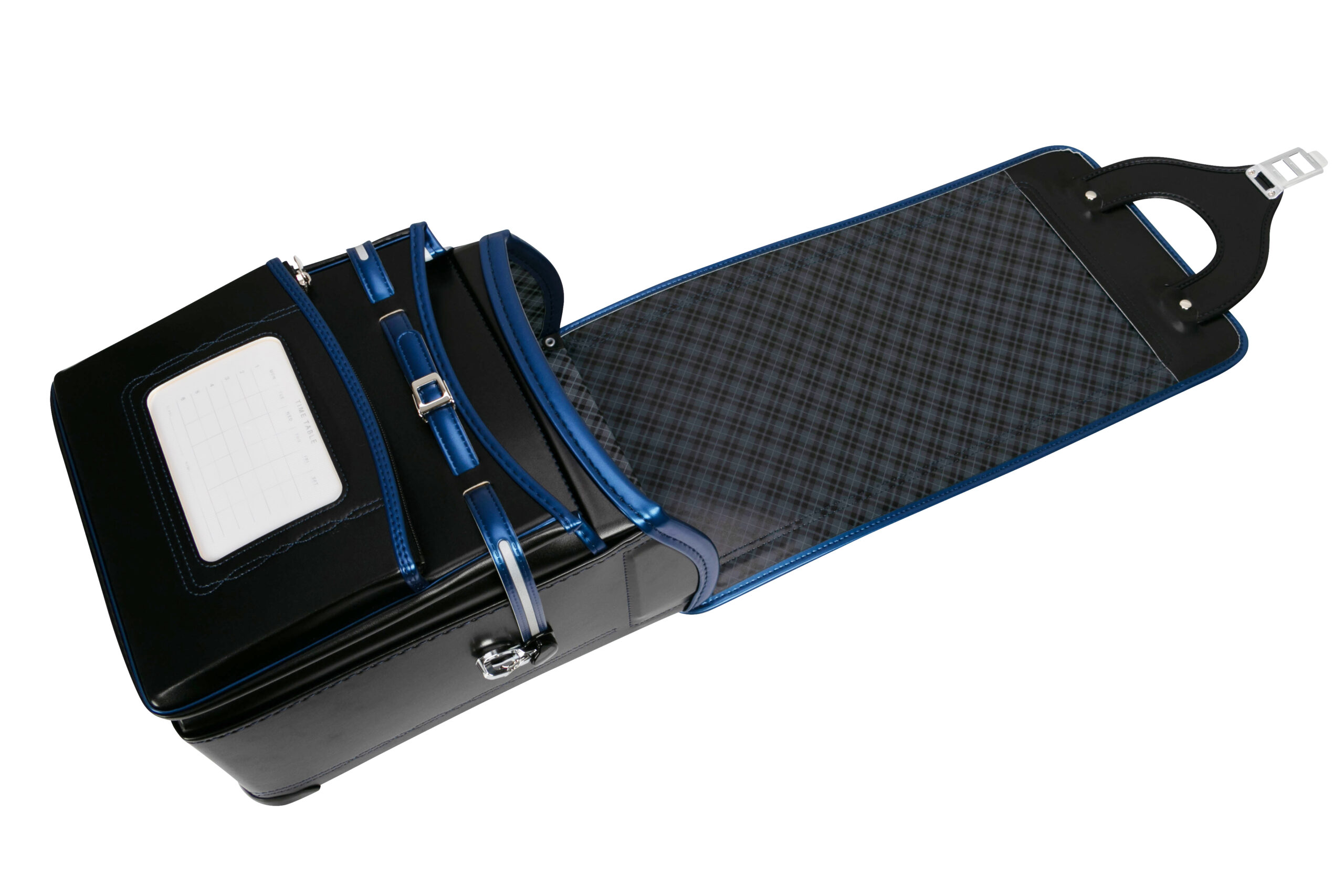 ブラック×メタリックブルー