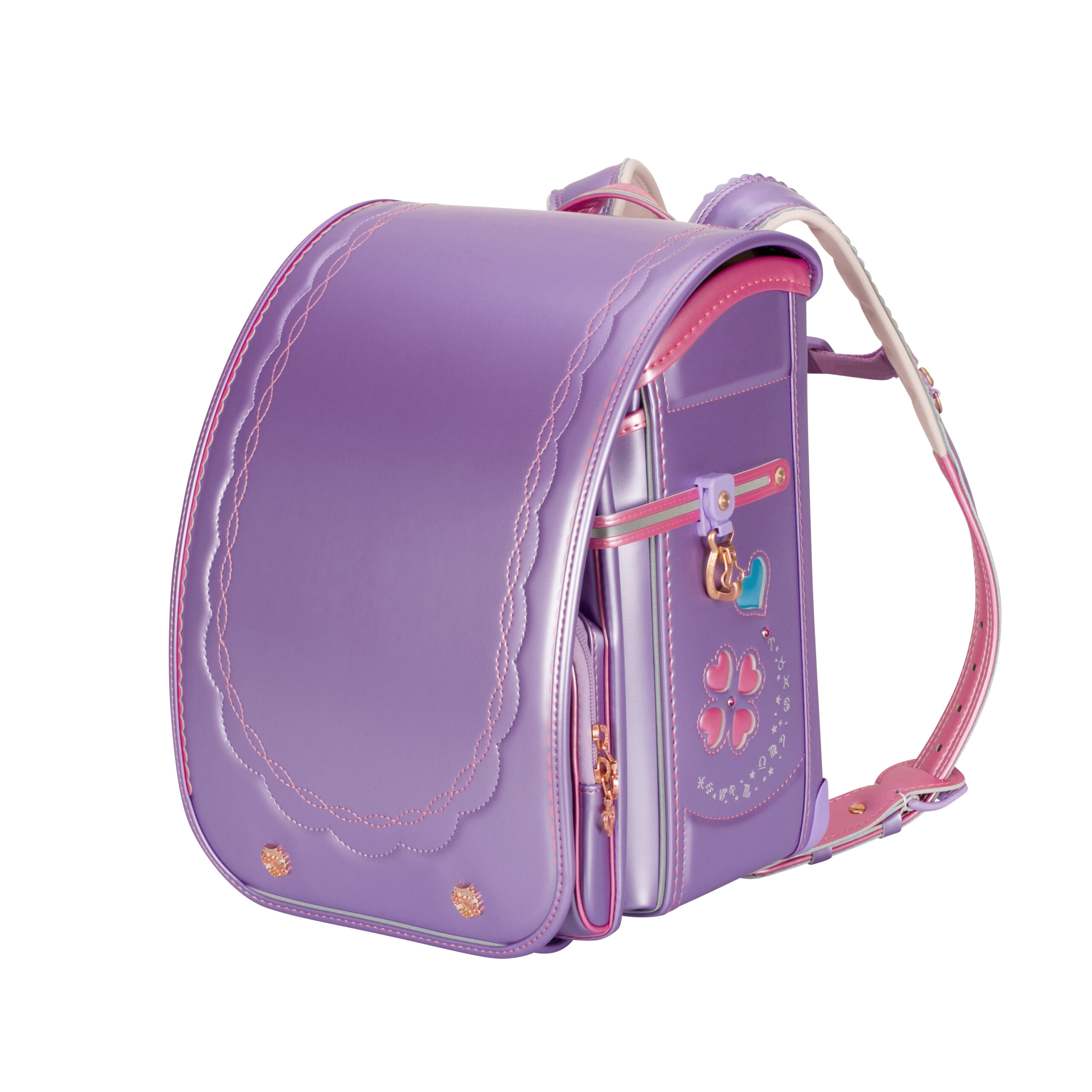 パールラベンダー×パールピーチ