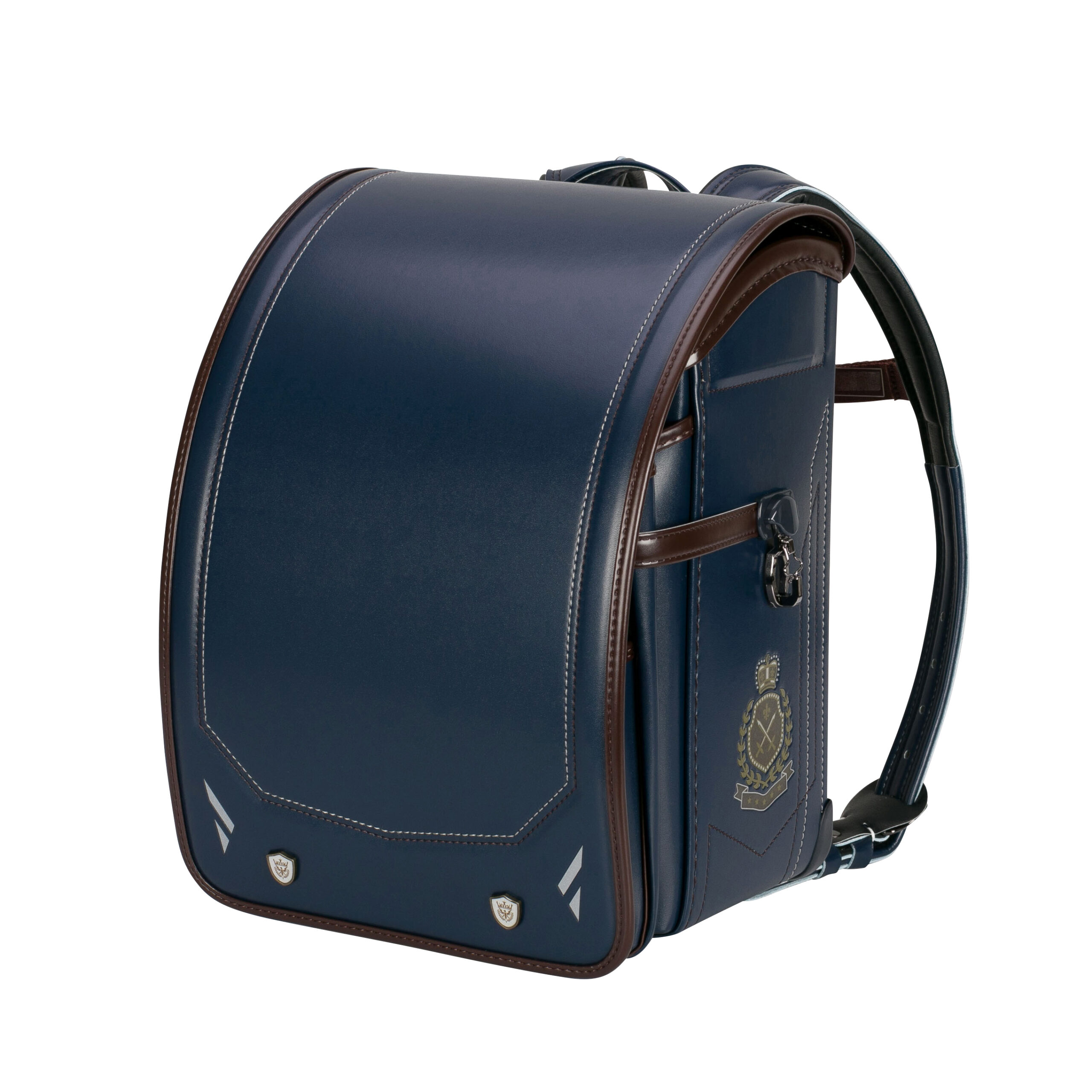 ネイビー×ブラウン