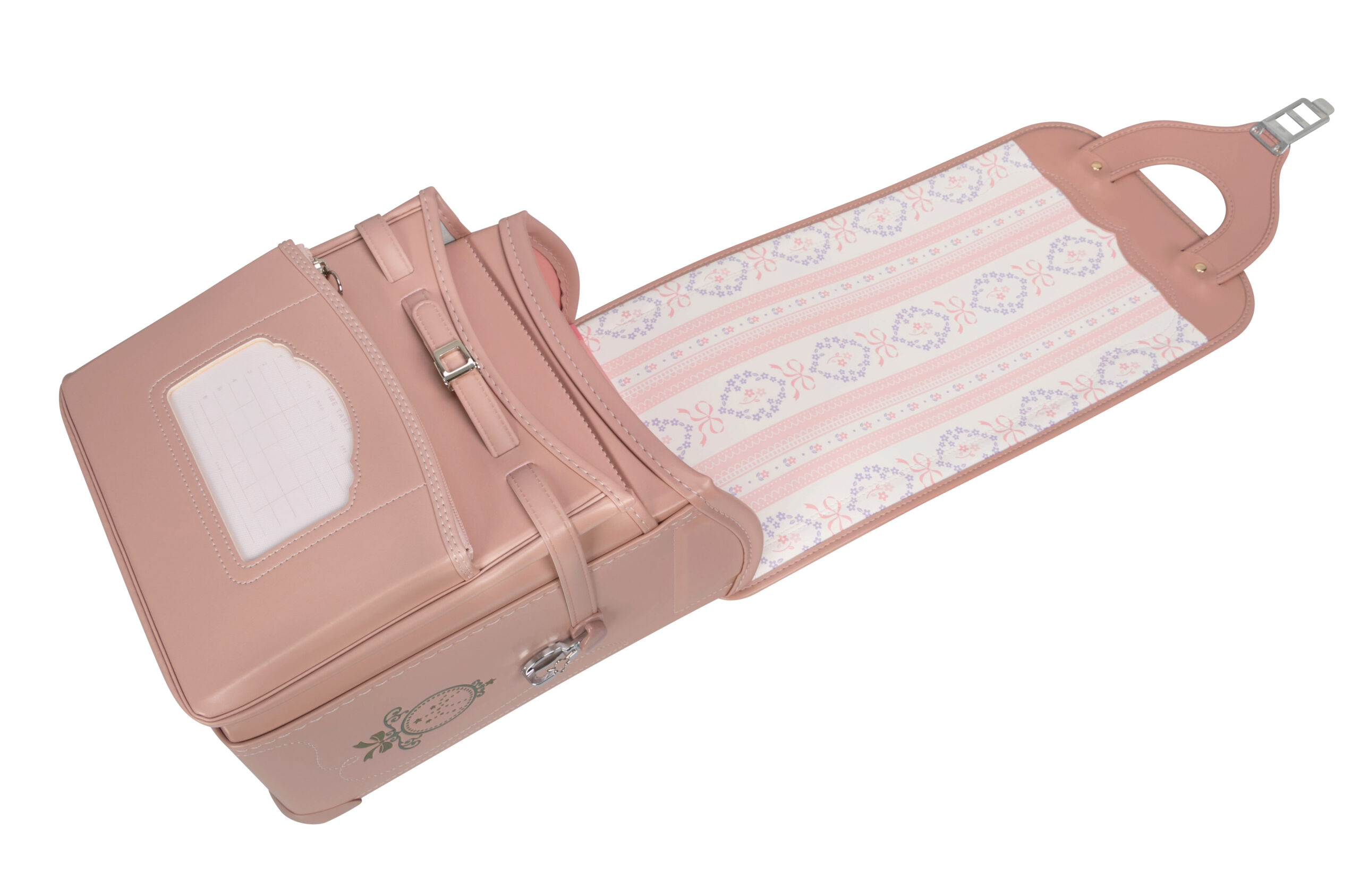 ピンクベージュ/サンゴ