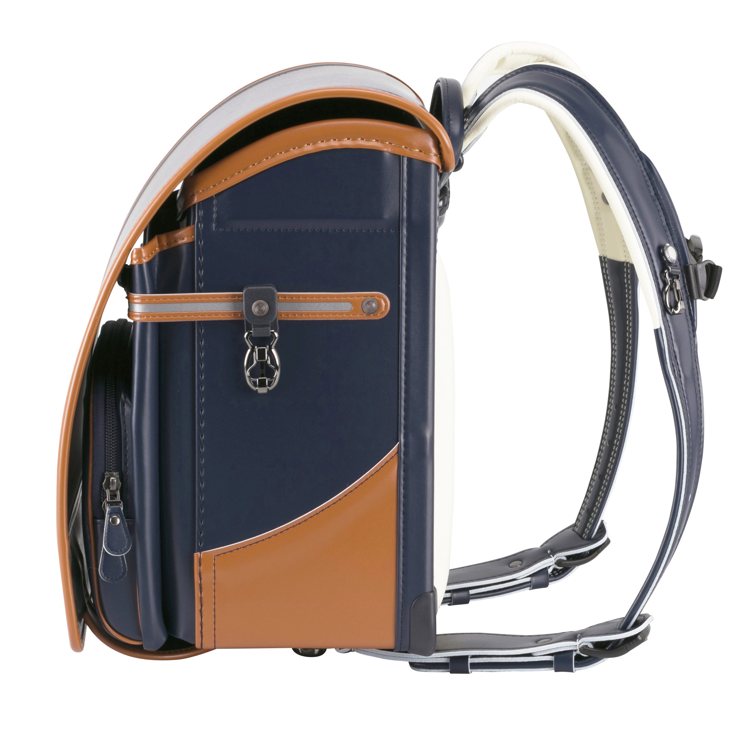 ネイビー×キャメル