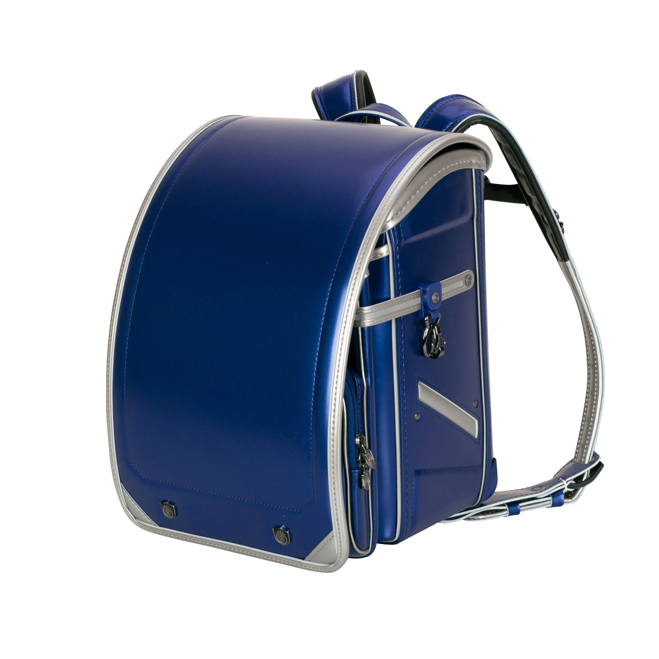 メタリックブルー×シルバー