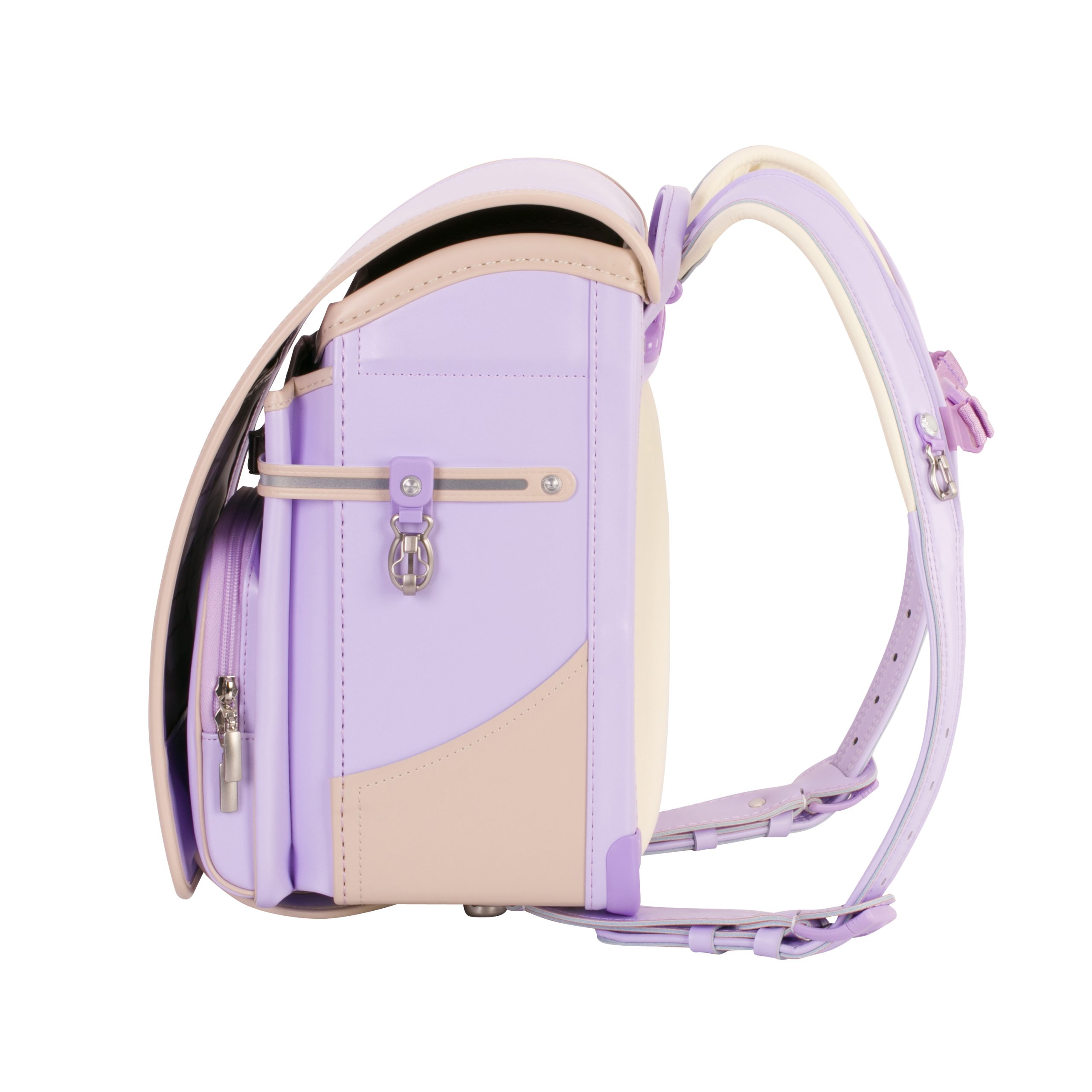 ラベンダー×ベージュ