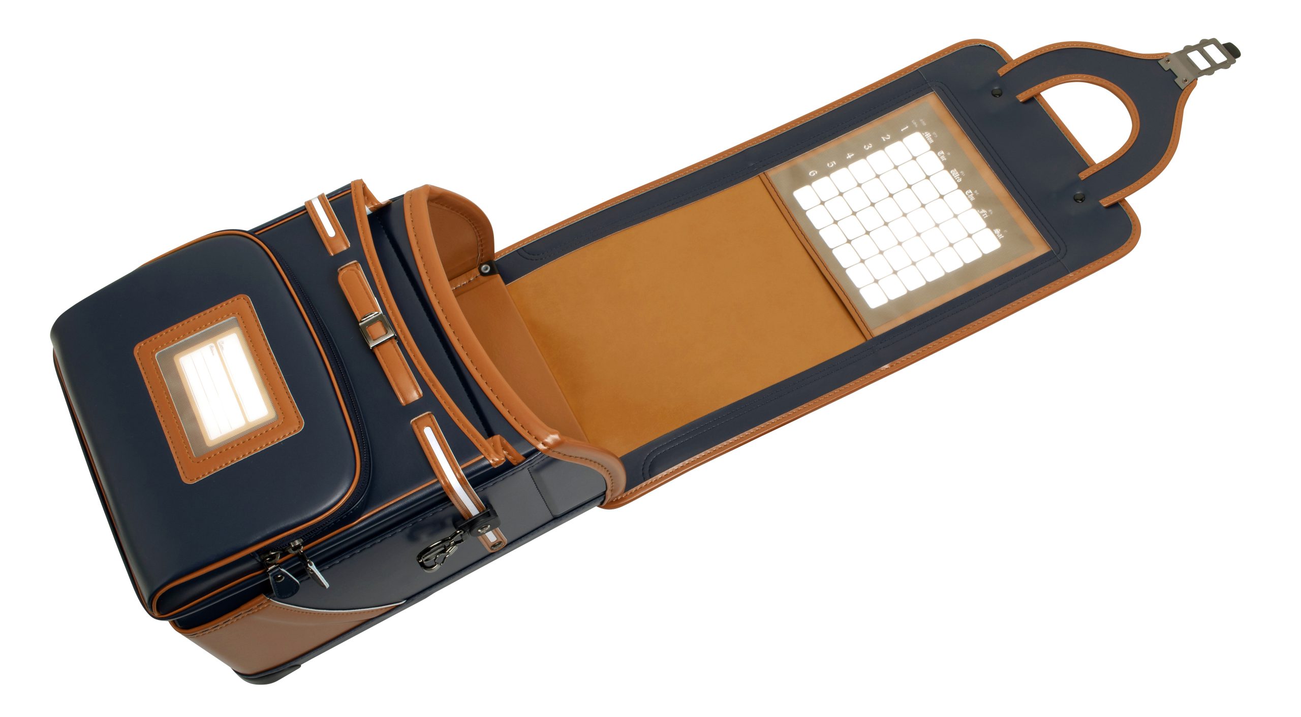 ネイビー×キャメル