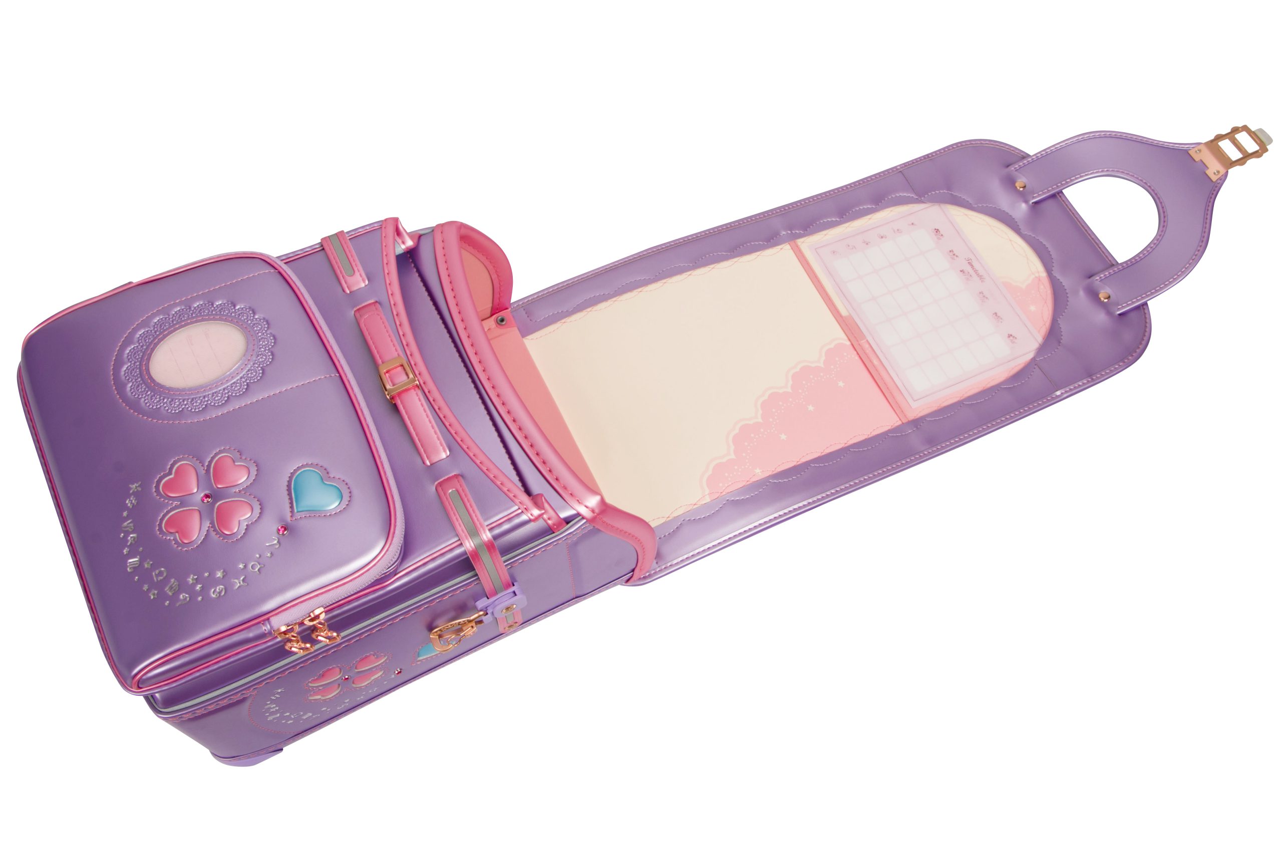 パールラベンダー×パールピーチ