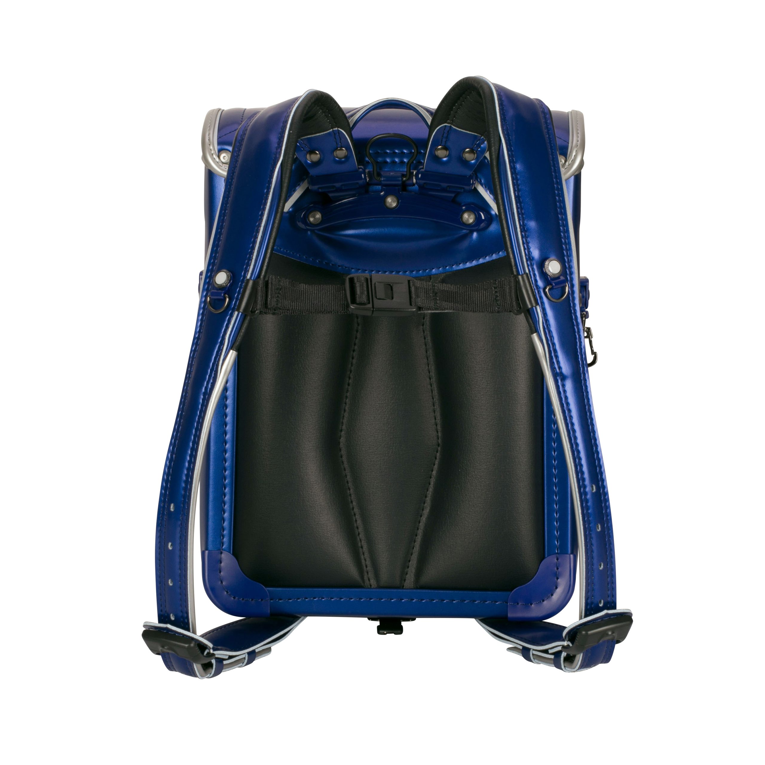 メタリックブルー×シルバー